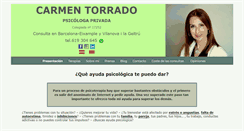 Desktop Screenshot of ctc-psicologa.com